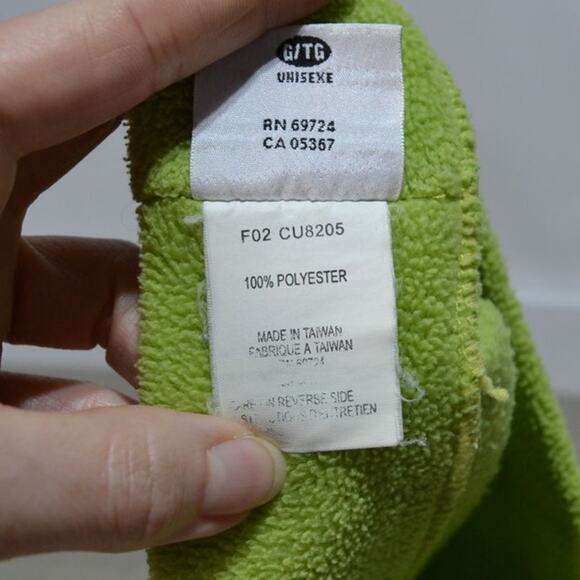 Columbia Green Fleece Hat and Neck Warmer Hat Size L/XL - Picture 6 of 6